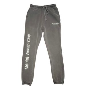 PacSun Mens Grey Pants SweatPants Medium Running Fall Holidays Gift.